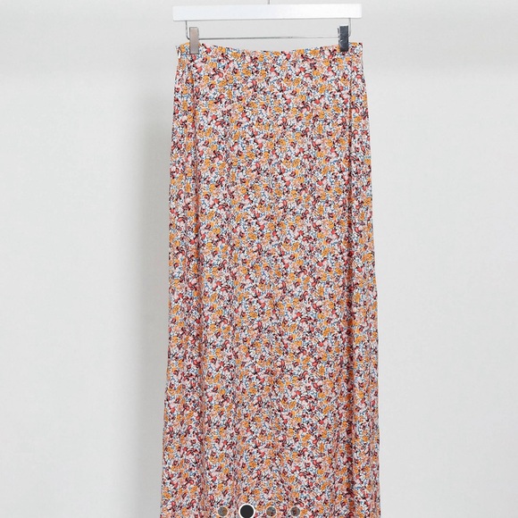 ASOS DESIGN double split maxi skirt - Picture 2 of 10